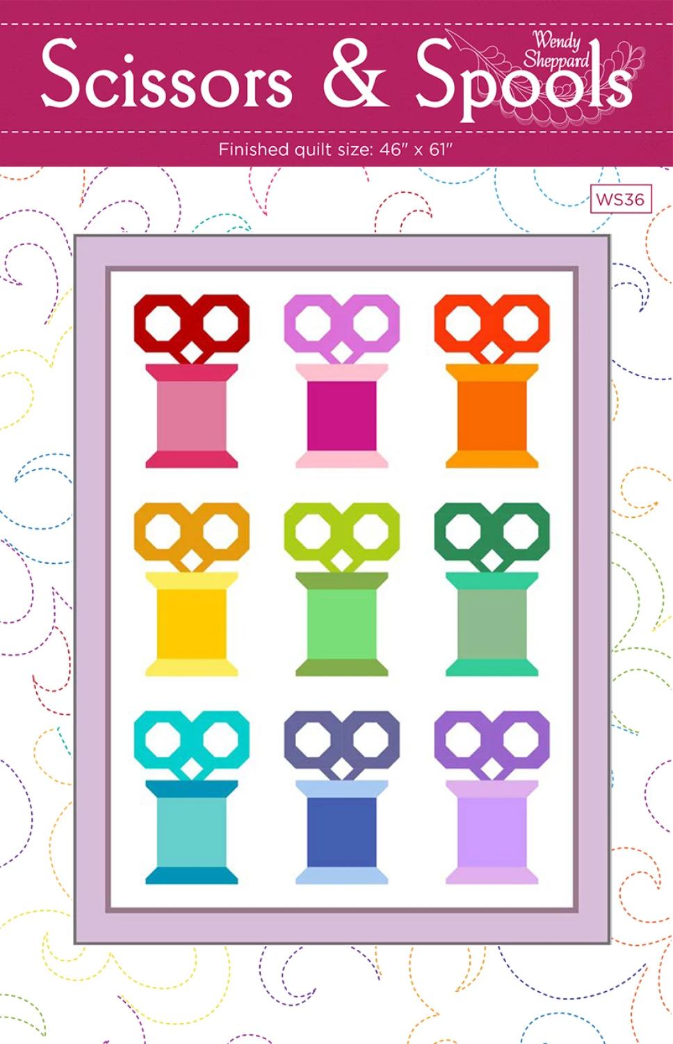 SCISSORS & SPOOLS PATTERN