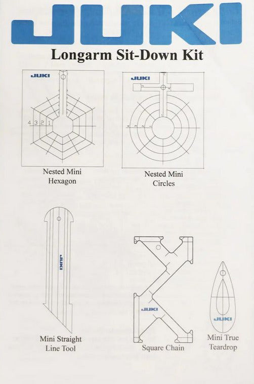 Juki Sit Down Ruler Set