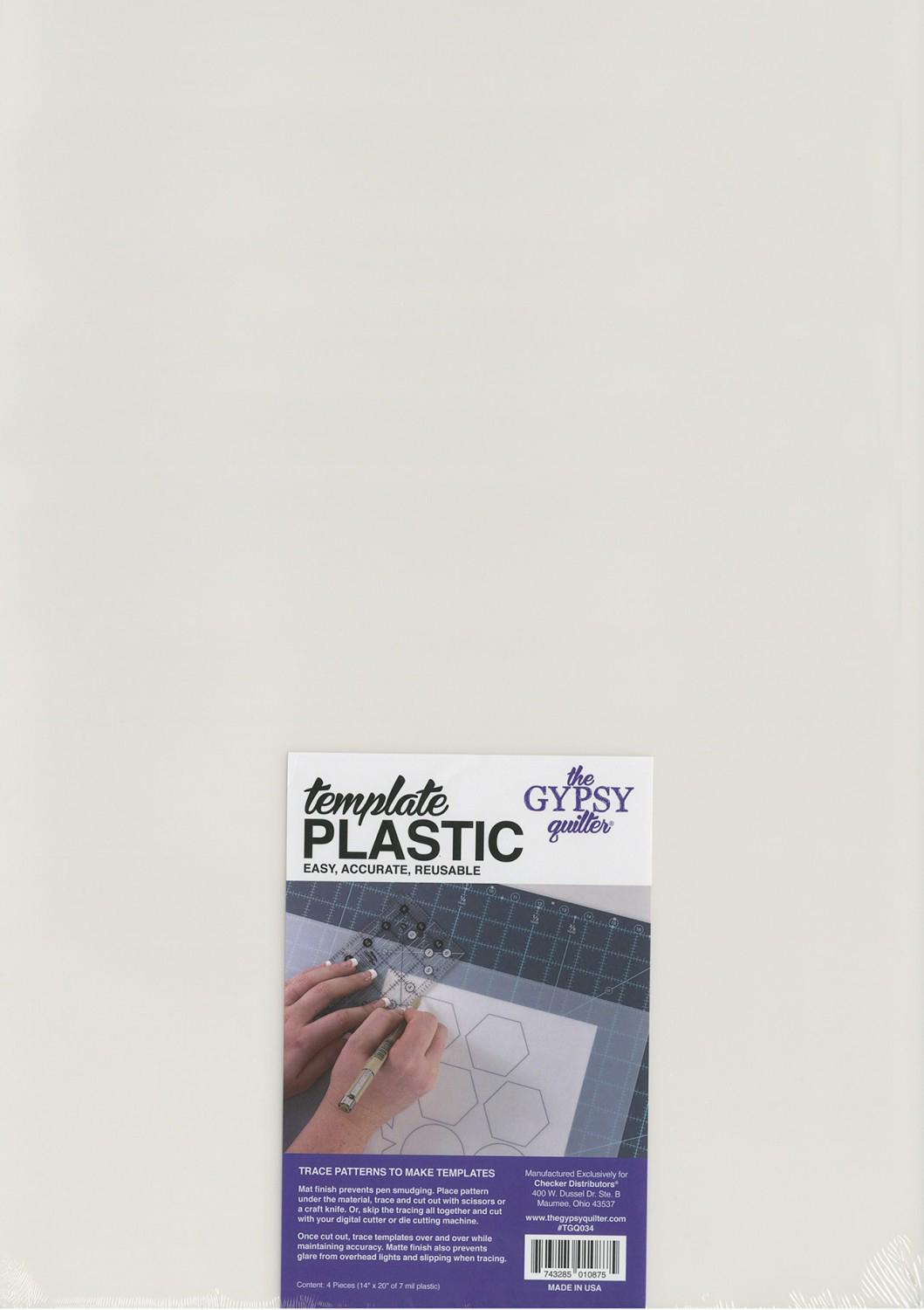Template PLastic 14" x 20"