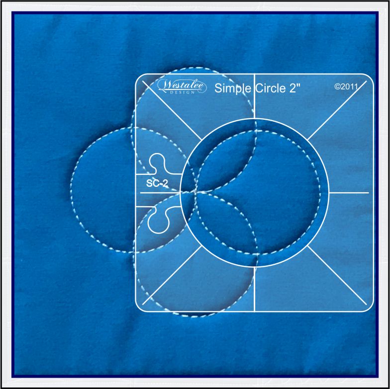 Ruler Westalee Template Sampler set Low Shank