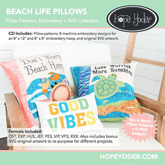 Beach Life Pillows