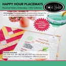 Happy Hour Placemat