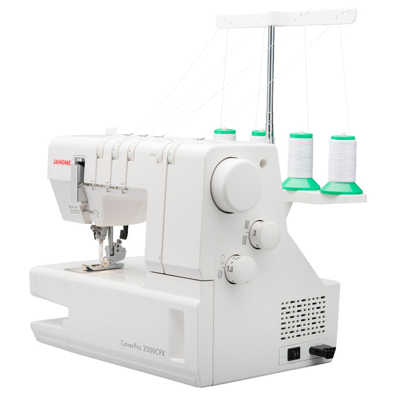 Janome CoverPro 2000CPX - Available for purchase in-store only.