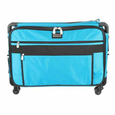 9228TMA Tutto Sewing Machine Case On Wheels 2x Large 28in Turquoise