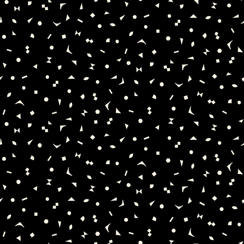 Achroma Quiltfetti Black RS5097 14 Ruby Star Society Geometric Shapes Confetti