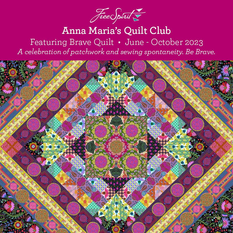 Anna Maria Brave Quilt Club Sew In