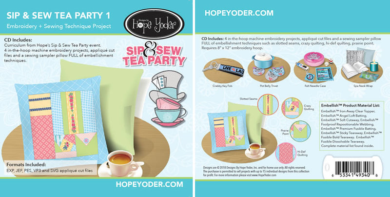 SIP & SEW TEA PARTY VOL.1