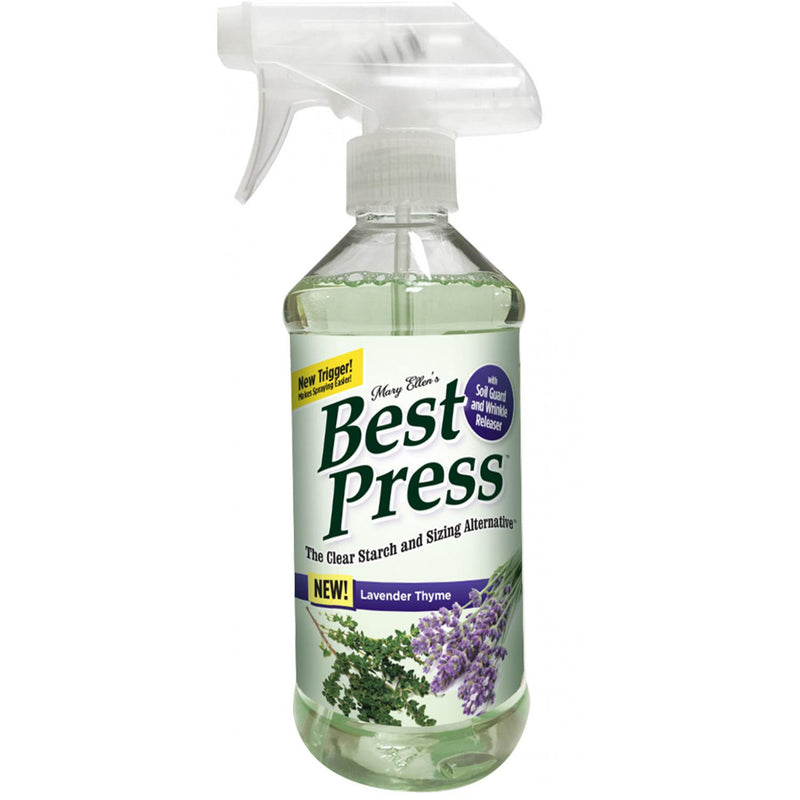 Mary Ellen's Best Press Clear Starch Alternative 16.9oz-Lavender Thyme