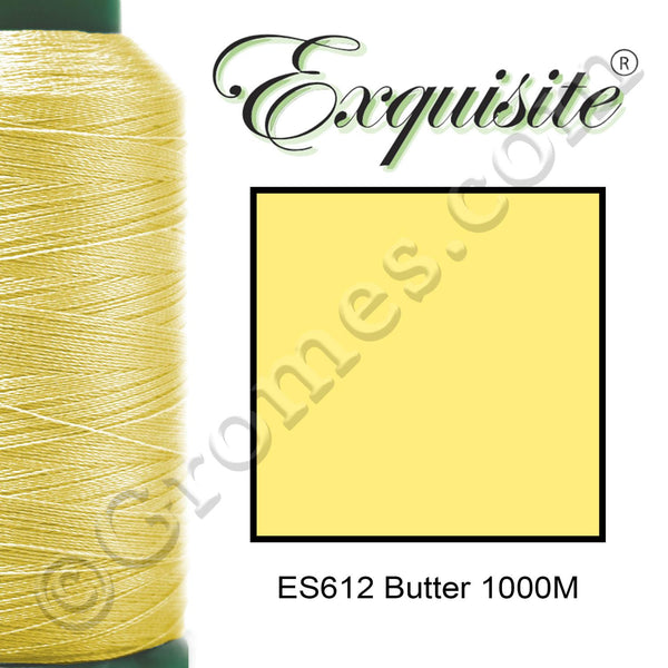 Exquisite Harvest Gold Embroidery Thread 616 - 1000m