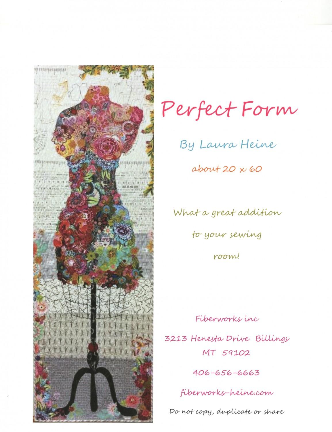 PERFECT FORM collage