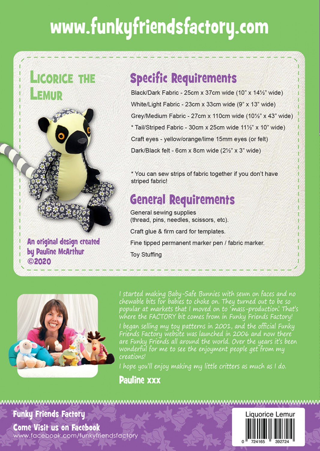 LICORICE THE LEMUR