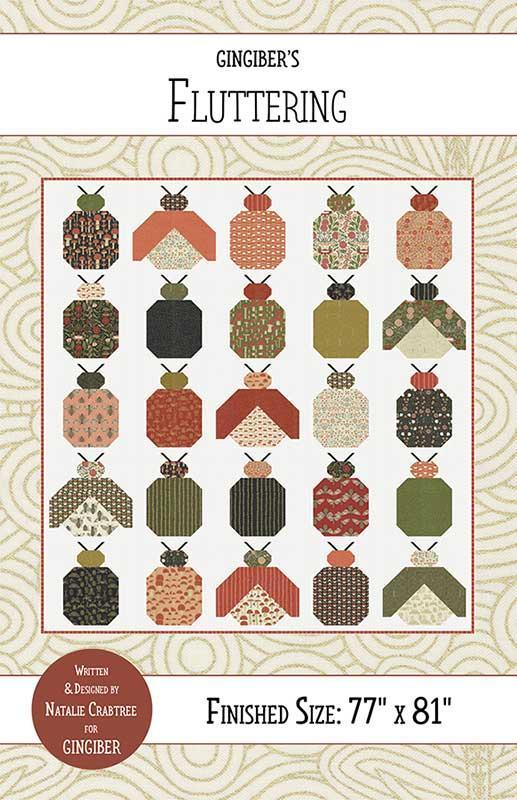 Fluttering Quilt Pattern by Gingiber