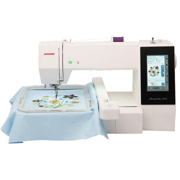 JANOME MC-500E EMBROIDERY ONLY – Grome's Sewing Machine Company