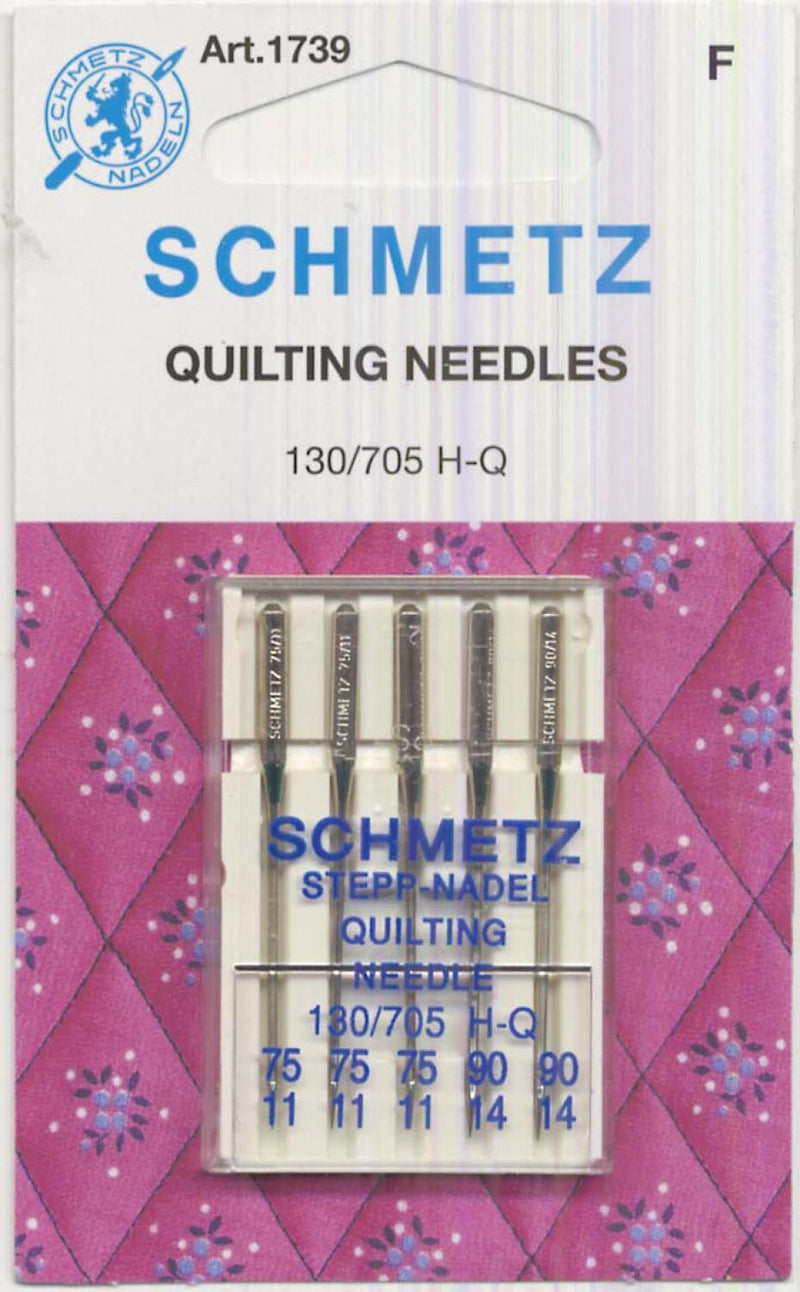 Schmetz Quilting Machine Needles Size 11/75 & 90/14