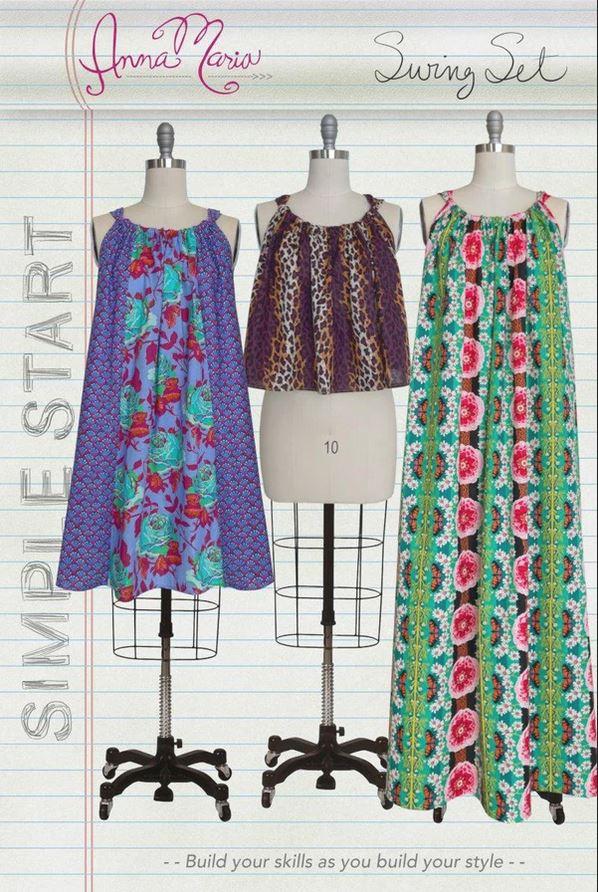 Swing Set Dress Pattern by Anna Maria