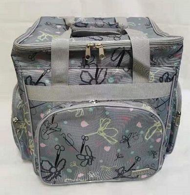 Tutto Serger Accessory Bag Silver with Daisies