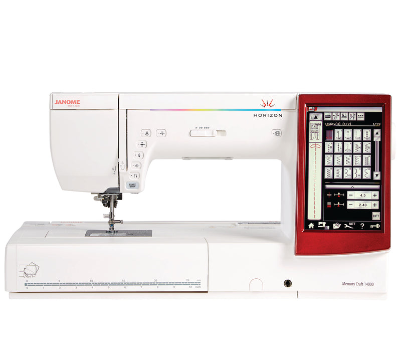 JANOME MC-14000 SEWING & EMB