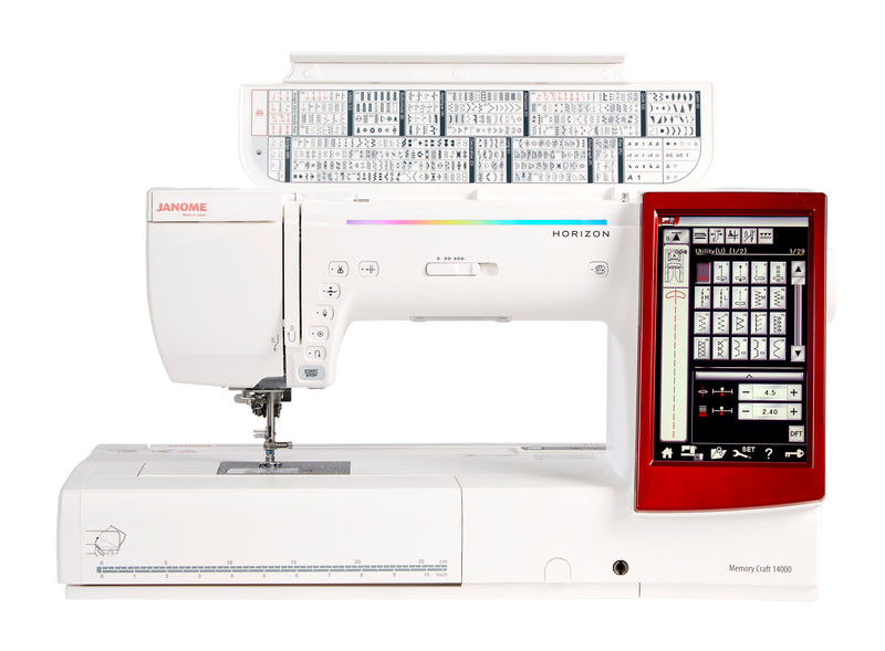 JANOME MC-14000 SEWING & EMB